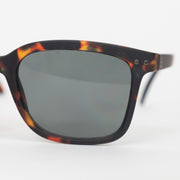 IZIPIZI #L The Big One Grey Lense Sunglasses in TORTOISE GREEN