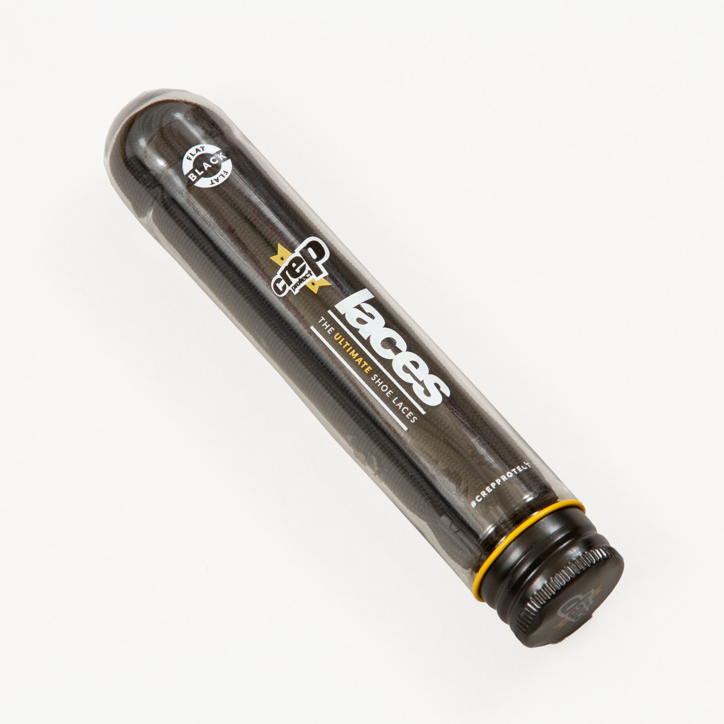CREP PROTECT Flat Shoe Laces in BLACK