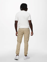 ONLY & SONS Cargo Pants in CHINCHILLA