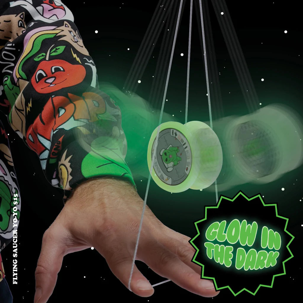 RIPNDIP Flying Saucer Yo Yo in GREEN